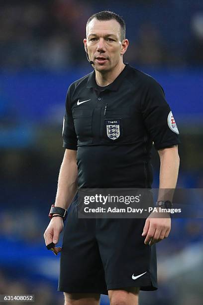 Referee Kevin Friend