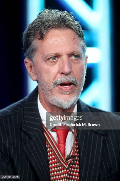 Executive Producer Tim Kring of the television show 'Beyond' speaks onstage during the Disney-ABC portion of the 2017 Winter Television Critics...