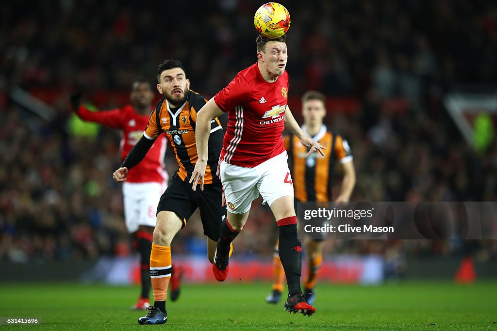 Manchester United v Hull City - EFL Cup Semi-Final: First Leg