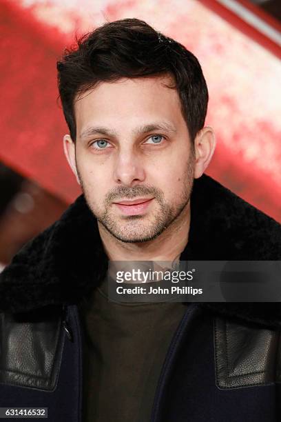 Steven Frayne aka Dynamo attends the European premiere of "xXx": Return of Xander Cage' at Cineworld 02 Arena on January 10, 2017 in London, United...