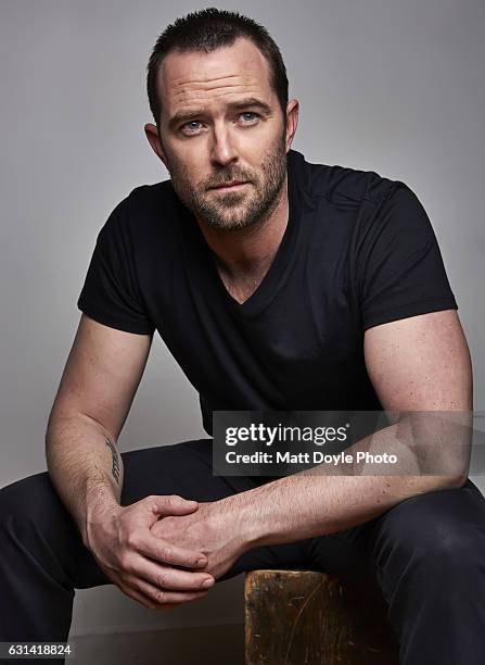 Actor Sullivan Stapleton is photographed for Back Stage on April 13, 2016 in New York City.