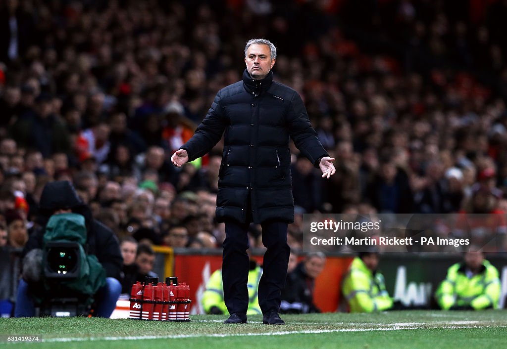 Manchester United v Hull City - EFL Cup - Semi Final - First Leg - Old Trafford