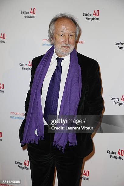 Jerome Clement attends Centre Georges Pompidou 40th Anniversary at Centre Pompidou on January 10, 2017 in Paris, France.