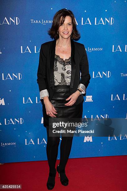 Nathalie Renoux attends 'LA LA LAND' Premiere at Cinema UGC Normandie on January 10, 2017 in Paris, France.