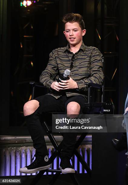 Jacob Sartorius attends Build Presents to discuss "The Last Text World Tour" at AOL HQ on January 10, 2017 in New York City.