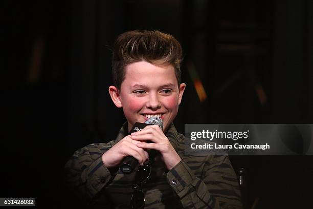 Jacob Sartorius attends Build Presents to discuss "The Last Text World Tour" at AOL HQ on January 10, 2017 in New York City.