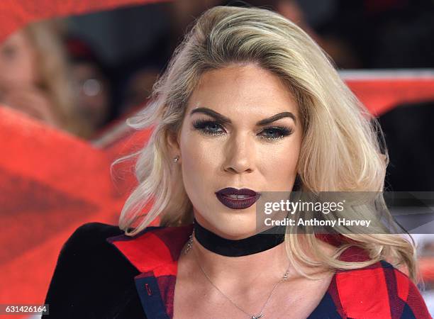 Frankie Essex attends the European premiere of "xXx": Return of Xander Cage' on January 10, 2017 in London, United Kingdom.