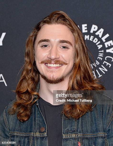 Actor Kyle Gallner attends the PaleyLive L.A. Premiere of season 2 of WGN America's "Outsiders" at The Paley Center for Media on January 10, 2017 in...