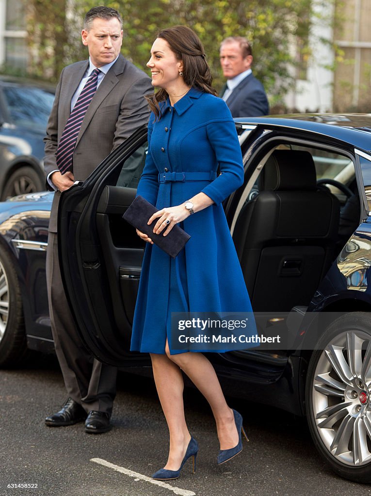 The Duchess Of Cambridge Visits The Anna Freud Centre