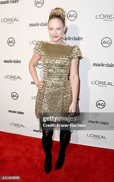 Alyshia Ochse attends Marie Claire's Image Maker Awards 2017 at Catch LA on January 10, 2017 in West Hollywood, California.