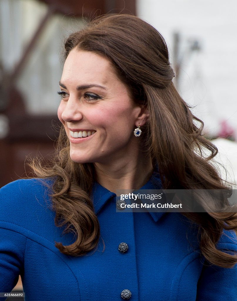 The Duchess Of Cambridge Visits The Anna Freud Centre