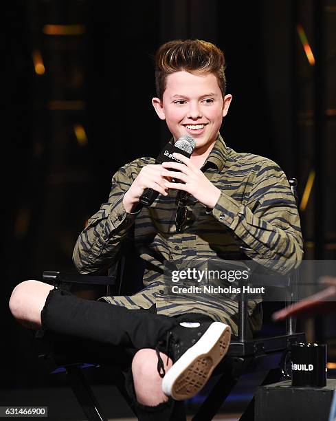 YouTube Sensation Jacob Sartorius attends the Build Presents Discussing his new album "The Last Text World Tour" at AOL HQ on January 10, 2017 in New...