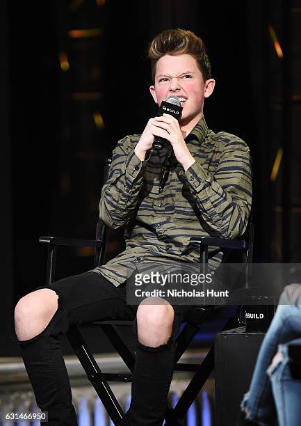 YouTube Sensation Jacob Sartorius attends the Build Presents Discussing his new album "The Last Text World Tour" at AOL HQ on January 10, 2017 in New...