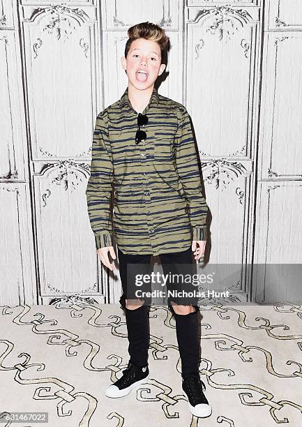 YouTube Sensation Jacob Sartorius attends the Build Presents Discussing his new album "The Last Text World Tour" at AOL HQ on January 10, 2017 in New...