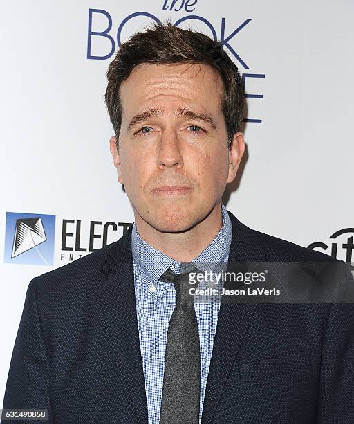 Actor Ed Helms attends the premiere of "The Book of Love" at The Grove on January 10, 2017 in Los Angeles, California.