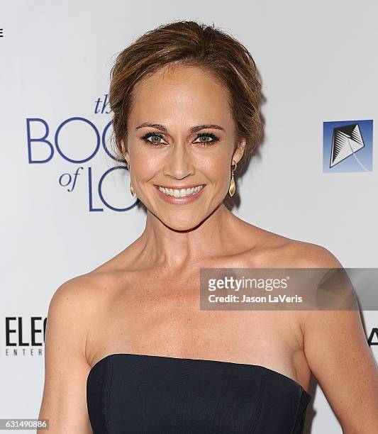 Actress Nikki DeLoach attends the premiere of "The Book of Love" at The Grove on January 10, 2017 in Los Angeles, California.