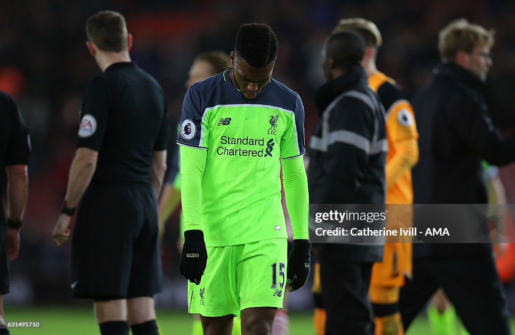 Southampton v Liverpool - EFL Cup Semi-Final: First Leg