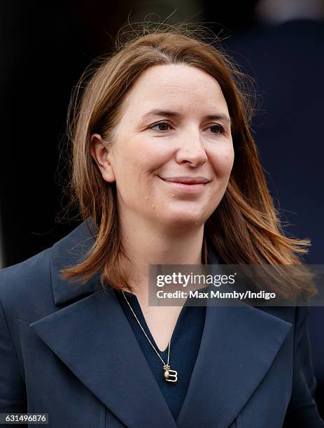 Rebecca Deacon accompanies The Duchess of Cambridge as she visits the Early Years Parenting Unit of the Anna Freud Centre on January 11, 2017 in...