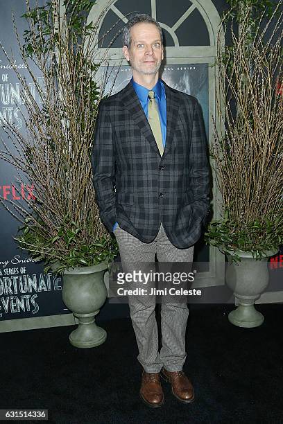 Actor Patrick Breen attends NETFLIX Presents the World Premiere of Lemony Snicket's "A Series of Unfortunate Events" at AMC Lincoln Square Theater on...