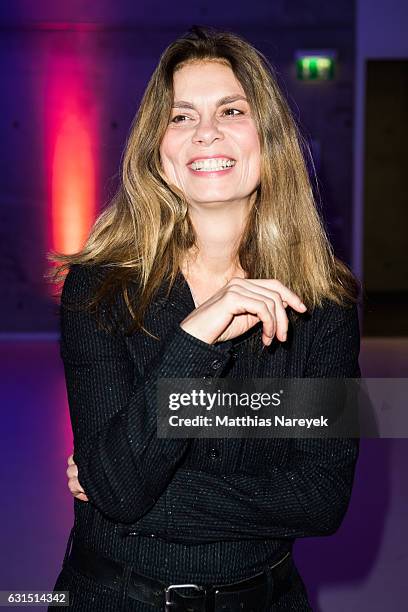 Sarah Wiener attends the 12th Long Night of the Sueddeutsche Zeitung at Palazzo Italia on January 11, 2017 in Berlin, Germany.