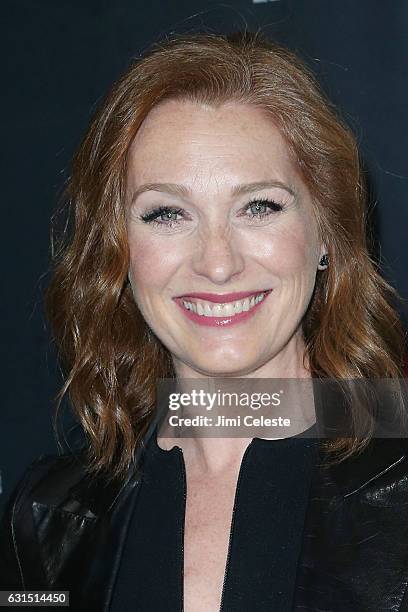 Actress Kate Jennings Grant attends NETFLIX Presents the World Premiere of Lemony Snicket's "A Series of Unfortunate Events" at AMC Lincoln Square...