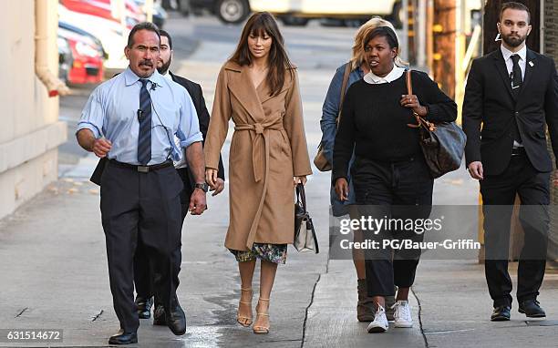 Jessica Biel is seen at Kimmel on January 11, 2017 in Los Angeles, California.