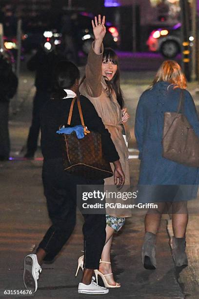 Jessica Biel is seen at Kimmel on January 11, 2017 in Los Angeles, California.