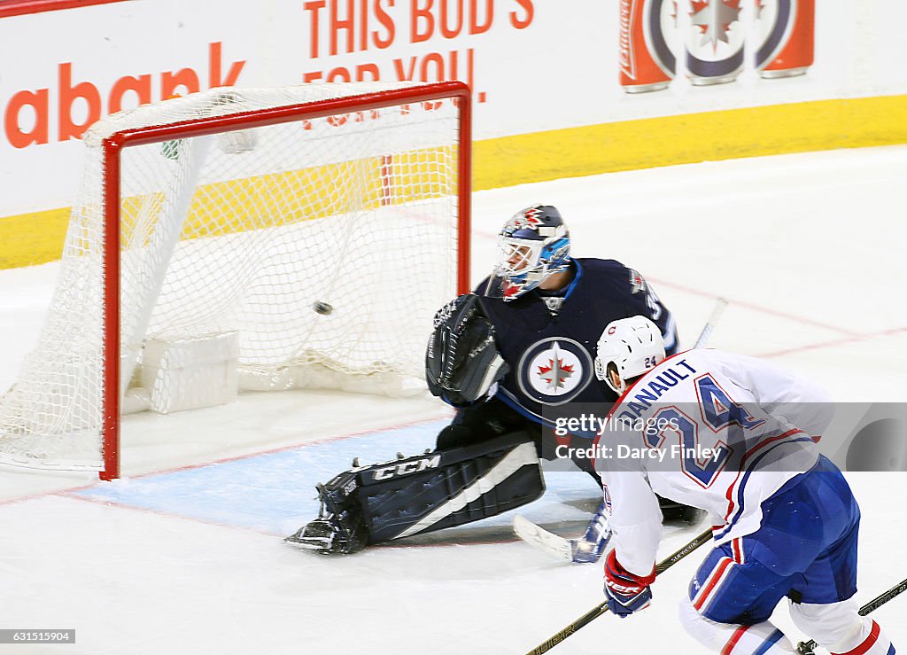 Montreal Canadiens v Winnipeg Jets