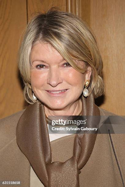 Martha Stewart attends The Cinema Society Hosts a Screening of HBO's "The Young Pope" on January 11, 2017 in New York City.