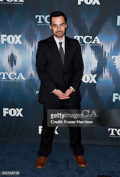 Jake Johnson attends the FOX All-Star Party during the 2017 Winter TCA Tour at Langham Hotel on January 11, 2017 in Pasadena, California.