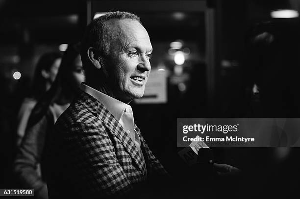 Actor Michael Keaton attends the premiere of the Weinstein Company's 'The Founder' at ArcLight Cinemas Cinerama Dome on January 11, 2017 in...