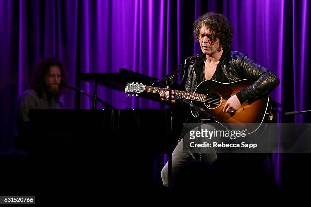Musician Doyle Bramhall II performs at An Evening With Doyle Bramhall II at The GRAMMY Museum on January 11, 2017 in Los Angeles, California.