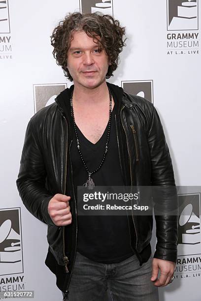 Musician Doyle Bramhall II attends An Evening With Doyle Bramhall II at The GRAMMY Museum on January 11, 2017 in Los Angeles, California.