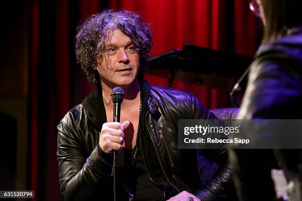 Musician Doyle Bramhall II speaks onstage at An Evening With Doyle Bramhall II at The GRAMMY Museum on January 11, 2017 in Los Angeles, California.