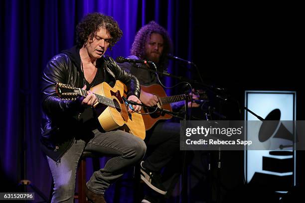 Musician Doyle Bramhall II performs at An Evening With Doyle Bramhall II at The GRAMMY Museum on January 11, 2017 in Los Angeles, California.