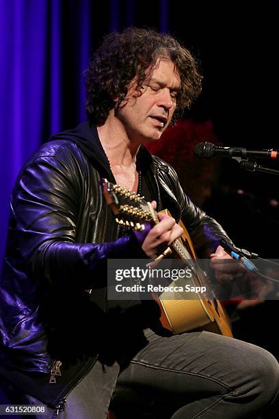 Musician Doyle Bramhall II performs at An Evening With Doyle Bramhall II at The GRAMMY Museum on January 11, 2017 in Los Angeles, California.