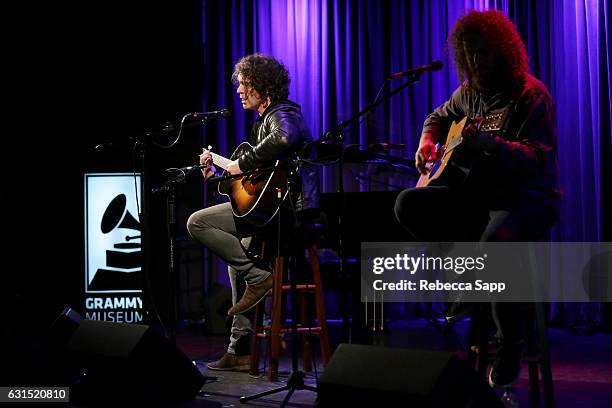 Musician Doyle Bramhall II performs at An Evening With Doyle Bramhall II at The GRAMMY Museum on January 11, 2017 in Los Angeles, California.