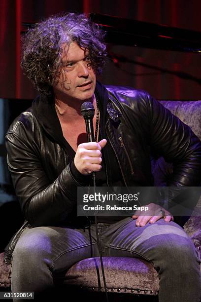 Musician Doyle Bramhall II speaks onstage at An Evening With Doyle Bramhall II at The GRAMMY Museum on January 11, 2017 in Los Angeles, California.