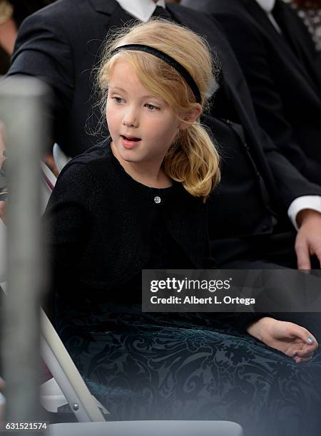 Aviana Olea Le Gallo at her Star Ceremony held On The Hollywood Walk Of Fame on January 11, 2017 in Hollywood, California.