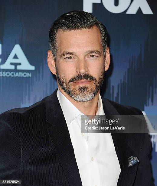 Actor Eddie Cibrian attends the 2017 FOX All-Star Party at Langham Hotel on January 11, 2017 in Pasadena, California.