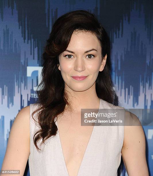 Actress Britt Lower attends the 2017 FOX All-Star Party at Langham Hotel on January 11, 2017 in Pasadena, California.