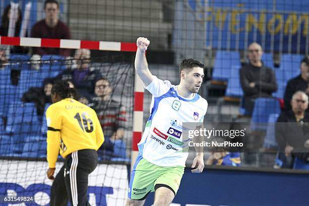 Janc Blaz 8 during Slovenia v Angola, Handball Match grup B of 25th Men´s World Championship in Metz, France, on 12 January 2017.