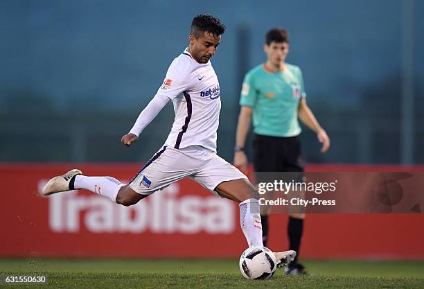 Sami Allagui of Hertha BSC during the test match between UD Poblense and Hertha BSC on January 12, 2017 in Palma de Mallorca, Spain.