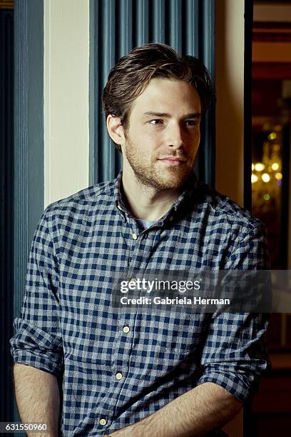 Actor Ben Rappaport is photographed for New York Times on April 21, 2016 in New York City.