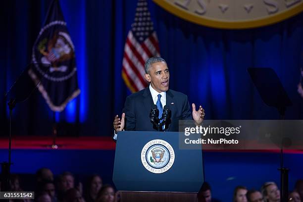 On Tuesday, January 10, U.S. President Barack Obama delivered his farewell address to the American people at McCormick Place in Chicago, Illinois....