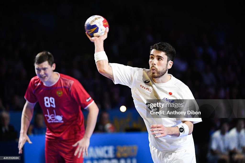Remi Rusha Remi Anri Doi of Japan during the IHF Men's World Championship match ...