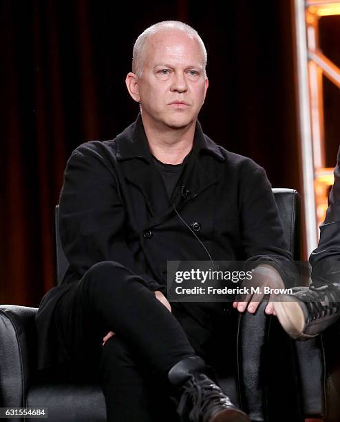 Executive producer/writer/director Ryan Murphy of the television show 'Feud' speaks onstage during the FX portion of the 2017 Winter Television...