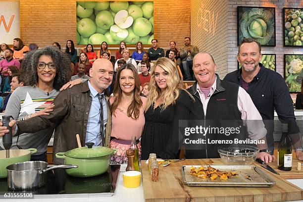 KaDee Strickland is the guest on "The Chew," Monday, January 16, 2017. "The Chew" airs MONDAY - FRIDAY on the Walt Disney Television via Getty Images...