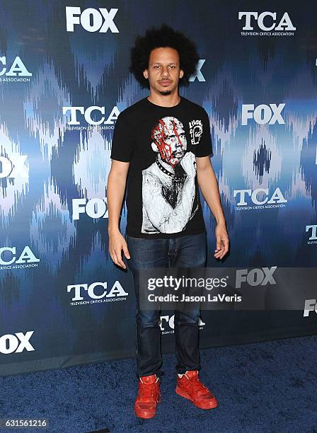 Actor Eric Andre attends the 2017 FOX All-Star Party at Langham Hotel on January 11, 2017 in Pasadena, California.