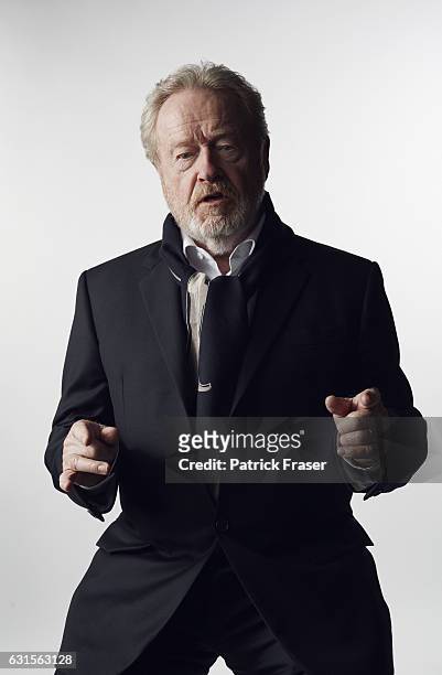 Director Ridley Scott poses for a portrait at the 27th Annual Palm Springs International Film Festival for The Wrap on January 2, 2016 in Palm...